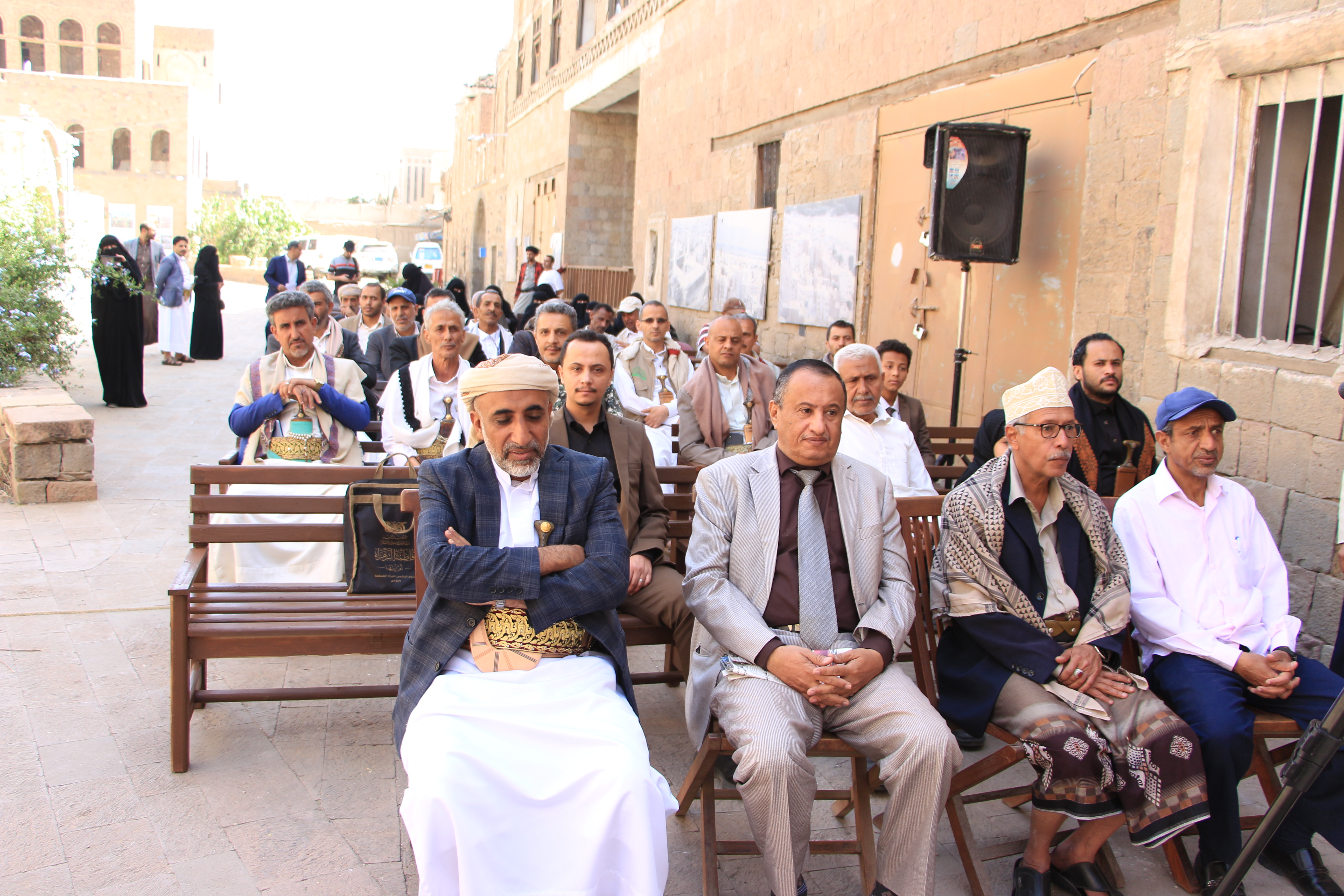 افتتاح معرض صور للمواقع والمعالم الأثرية والتاريخية المستهدفة بمناسبة اليوم العالمي للمتاحف